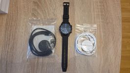 Huawei Watch GT 2 Elite + 2x Ladegerät + Neues Silikonband