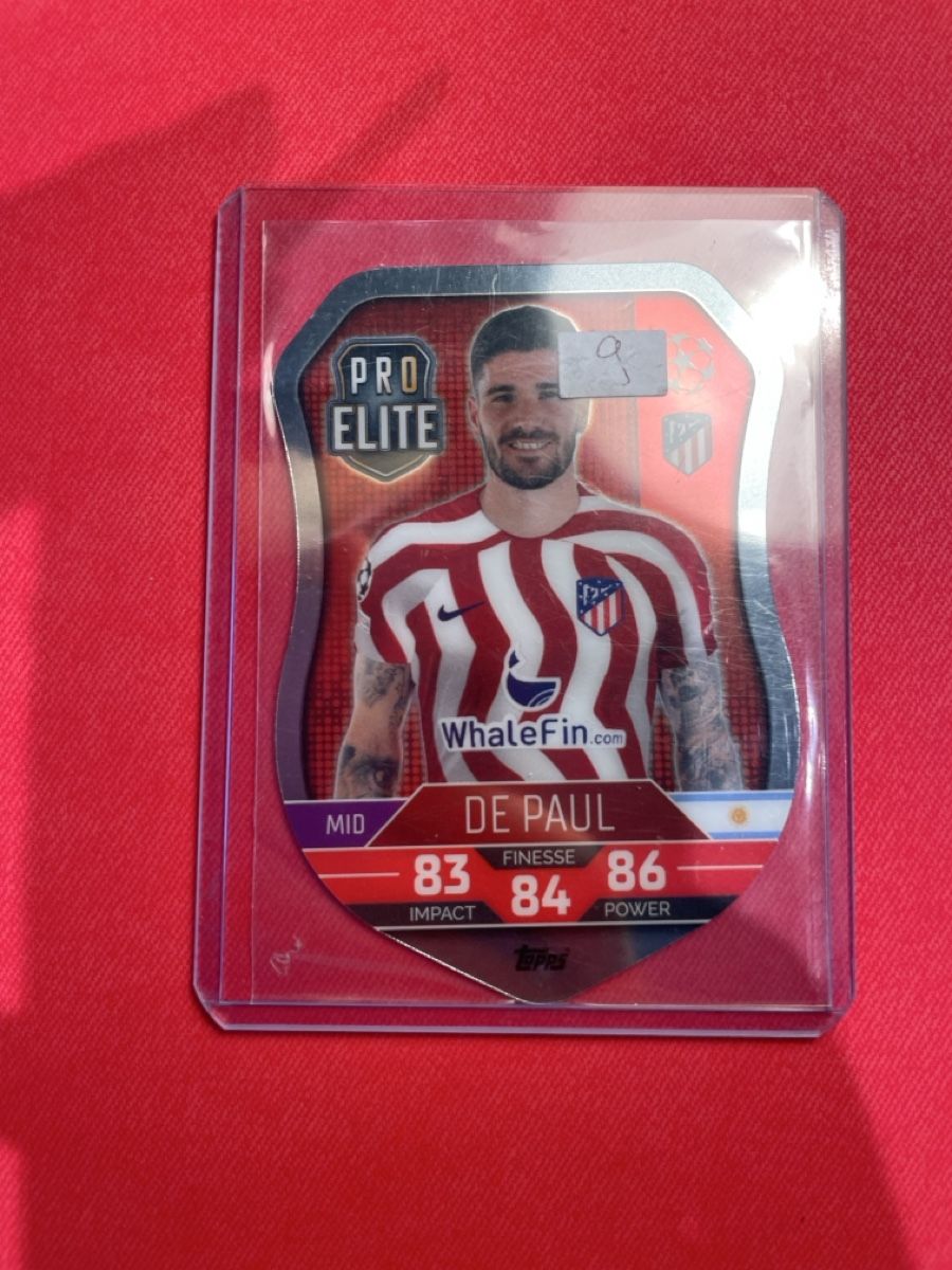 Carte collezionabili: Rodrigo De Paul Pro Elite Die cut  – Nuovo (secondo la descrizione) da Wädenswil venduto da Gmenswisscard