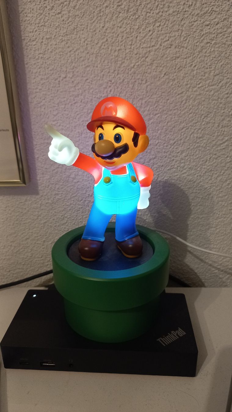 Lampen: Super Mario Tischlampe – Gebraucht aus Horw von OnkelBaldrian 1