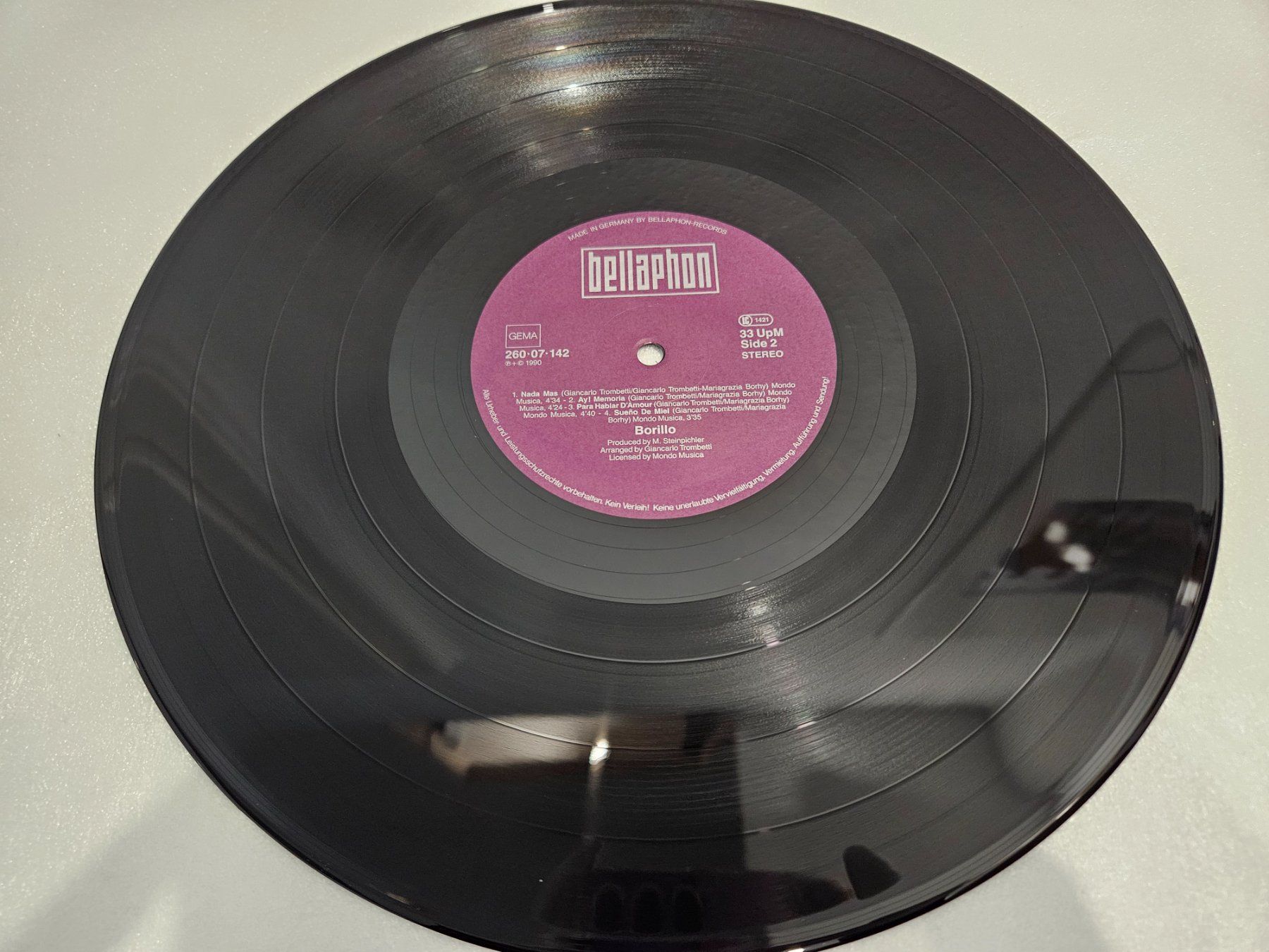 Dischi in vinile: Borillo – Borillo (LP, Disco, Latin) – Usato da Uster venduto da Vinyl-Leidenschaft 6