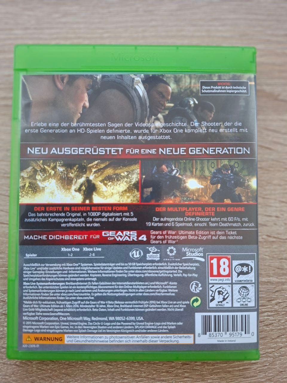 Giochi: Gears of War - Ultimate Edition – Usato da Lyss venduto da realstyle 1