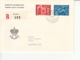 LBK  336 + 338 FDC