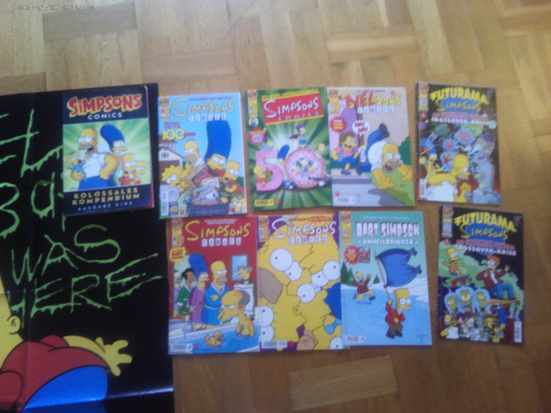 Comics: 8 X Simpsons Comics + 3 X POSTER, diverse Ausgaben, – Gebraucht aus Volketswil von nemo2000 1