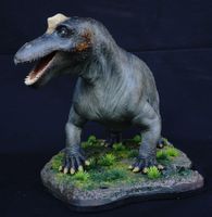 Struthiocephalus (Moschops) 1:10 Diorama S. Foulkes Permian