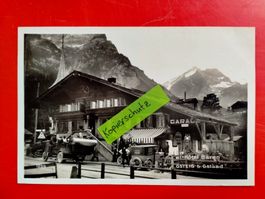 Hôtel Bären um 1937 Gsteig Gstaad AK belebt Oldtimer Bern