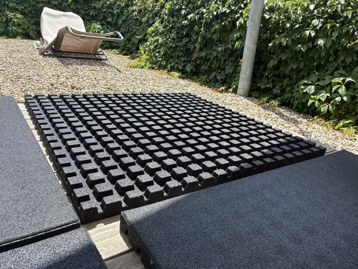 Tappetini fitness: 100CM X 100CM X 43 MM GRANUFLEX MULTIFUNKTIONSMATTEN – Usato da Schaffhausen venduto da camn01 4