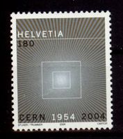 2004, Sondermarke 50 Jahre CERN **