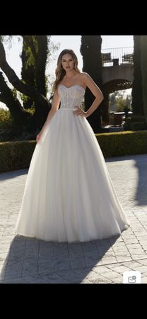 Wunderschönes Brautkleid, neuwertig, Gr. 38, Prinzessin!