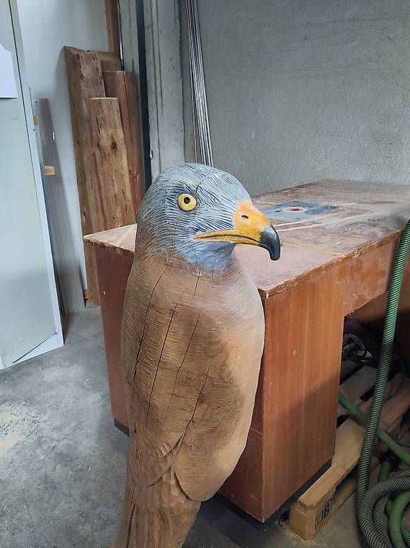 Figuren: Grosser Holzvogel – Gebraucht aus Büron von tim_2wc7 4