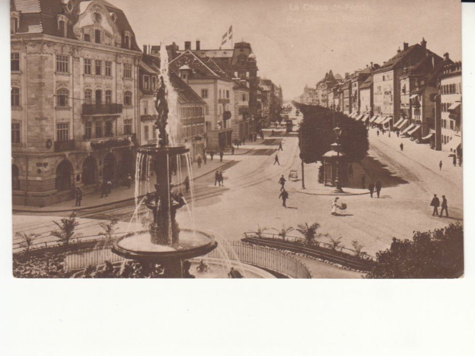 Cartoline postali: La Chaux de Fonds 1920 – Usato da Bürglen TG venduto da StampGraf