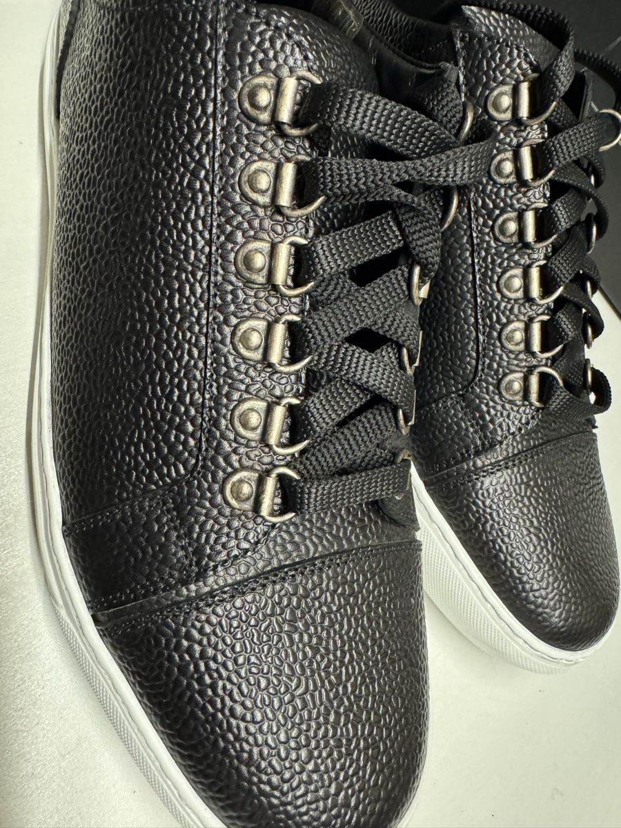 Scarpe da uomo: Baskets DIS, cuir noir, taille 44 - un look unique! – Nuovo e nell'imballaggio originale da Brügg BE venduto da Goob 3