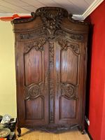 Barock Lothringer Schrank Kleiderschrank Kasten Massivholz
