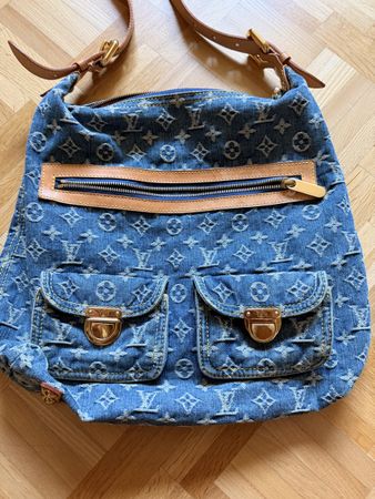 Louis Vuitton Monogramm Denim Baggy GM.