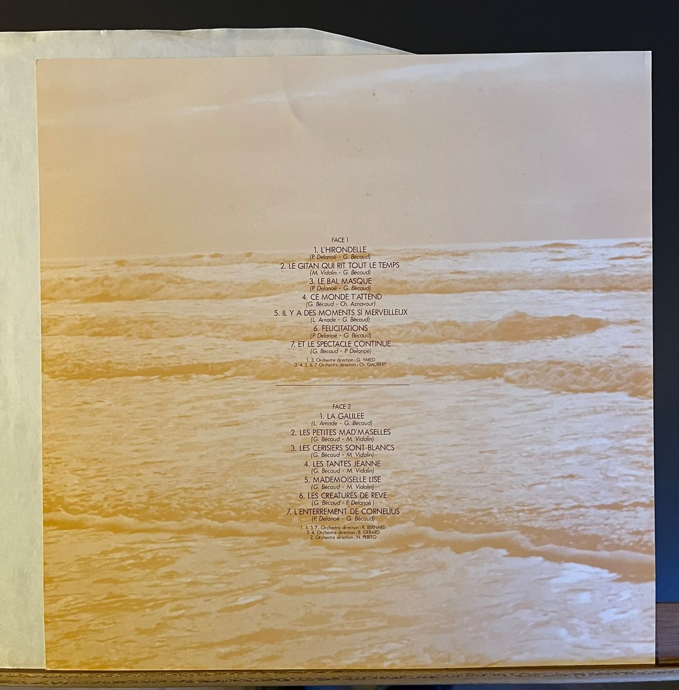 Schallplatten: Gilbert Bécaud - "bécaud" – Gebraucht aus Muttenz von Golden_Times 3