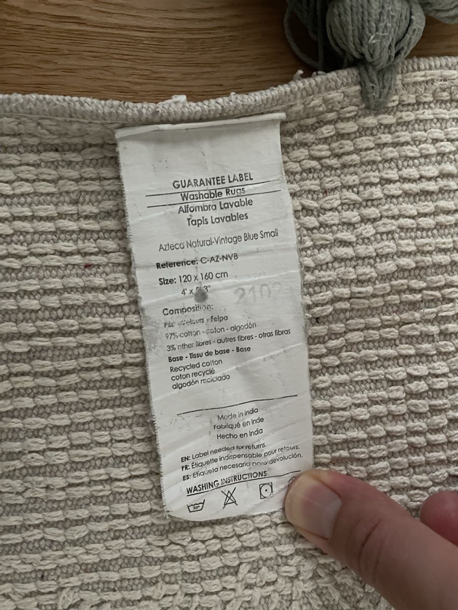 Teppiche: Teppich Azteca von Lorena Canals – Gebraucht aus Hindelbank von smb19 4