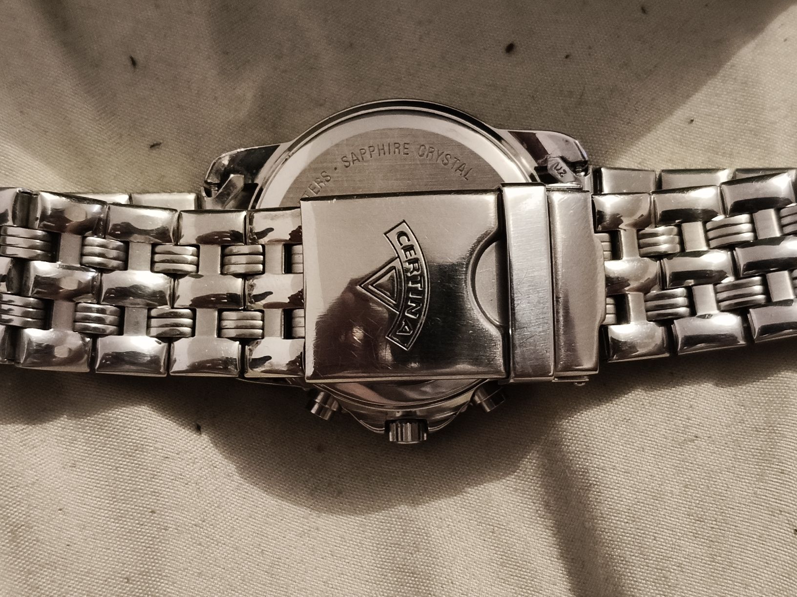 Certina Uhren: Certina "Attacke"-Chronograph, neuwertig mit Box – Neu (gemäss Beschreibung) aus Glattbrugg von Vintagetime-Ch 1