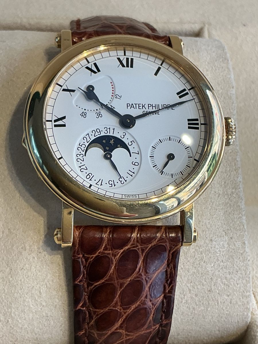 Patek Philippe Orologi: Patek Philippe Calatrava Complications Ref. 5054J Fullset – Usato da Zürich venduto da watchdealer-24 1