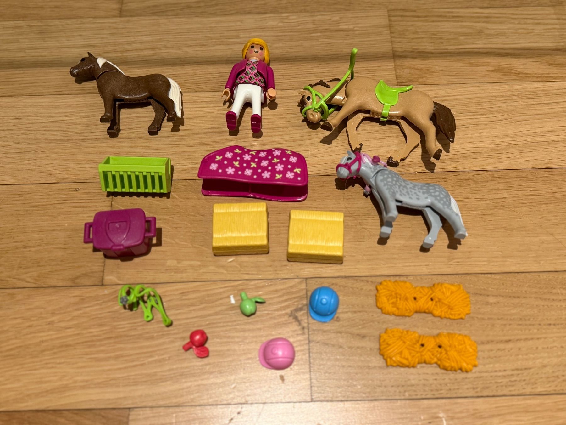 Playmobil Country Reitunterricht mit Pferdeboxen 70995 (Gebraucht) in ...