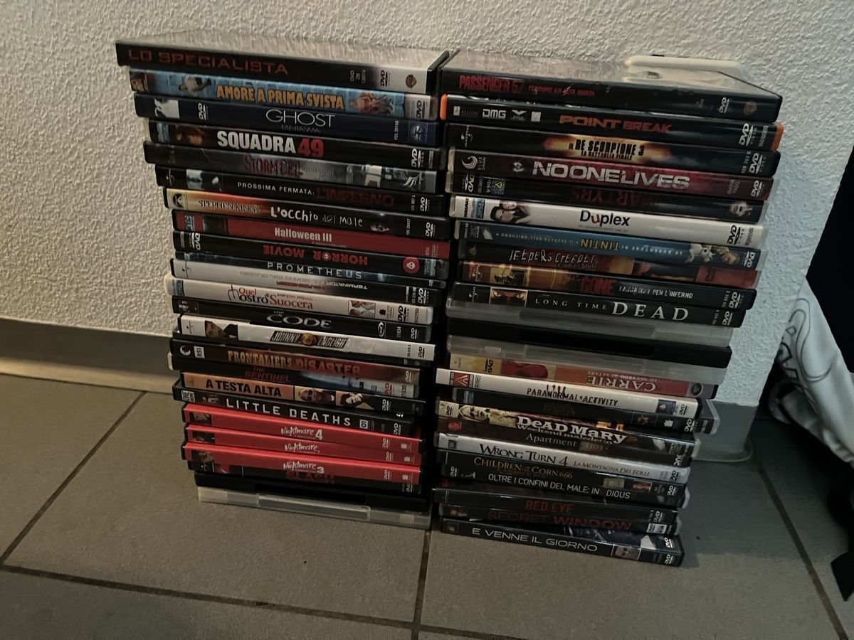 Tutti i DVDs: Lotto DVD film vari generi prima visione – Usato da Chiasso venduto da fairy81