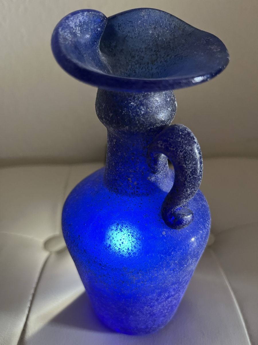 Vasi & Recipienti: Lafiore Scavo Vase Azurblau – Nuovo (secondo la descrizione) da Männedorf venduto da Maru83 2