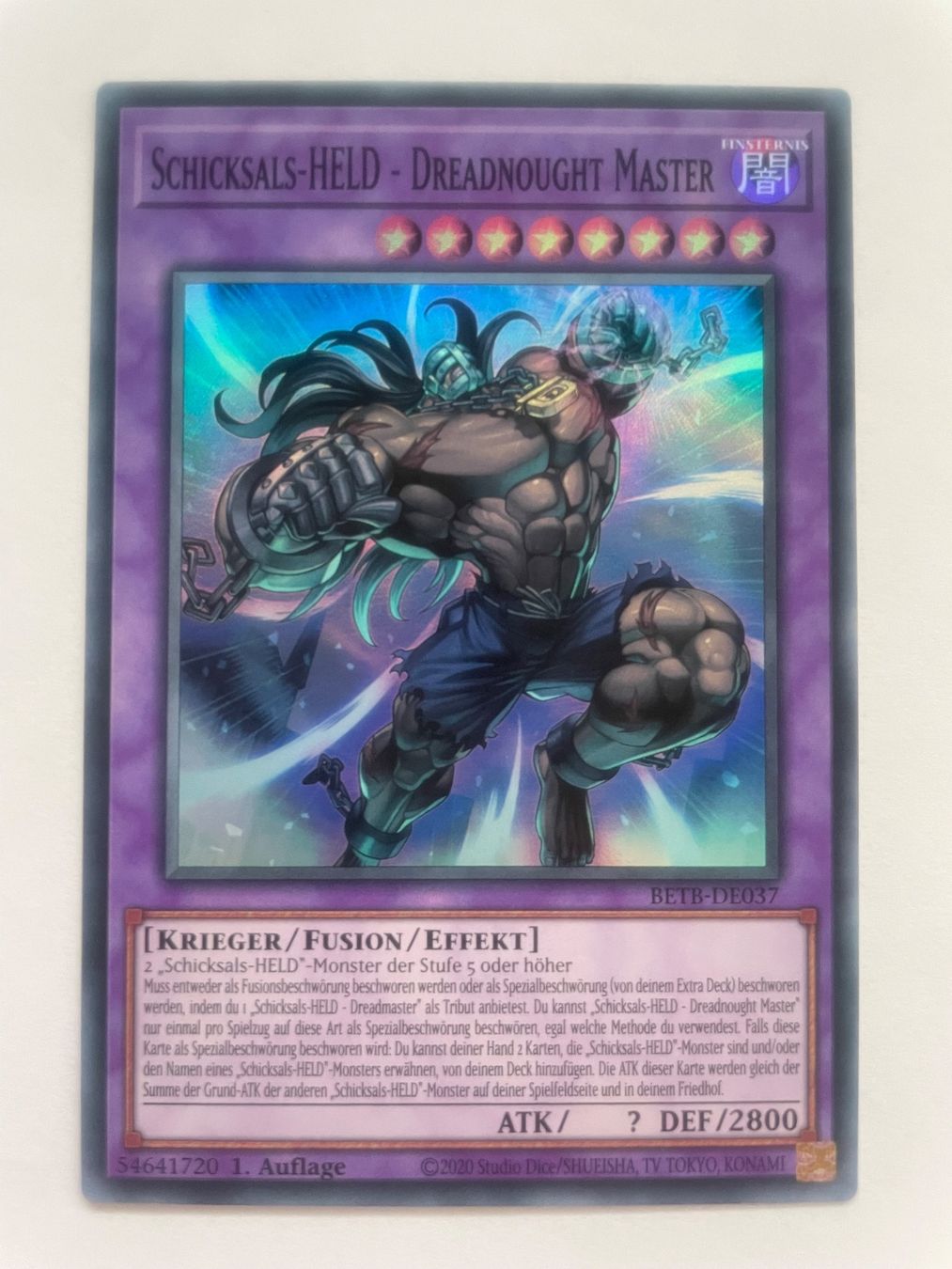 Yugioh Carte collezionabili: YuGiOh Schicksal-Held Dreadnough Master – Usato da Altstätten SG venduto da ChangeMaker
