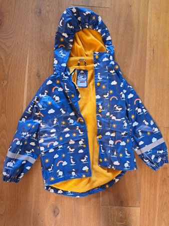 Gefütterte Regenjacke Frugi Gr. 128