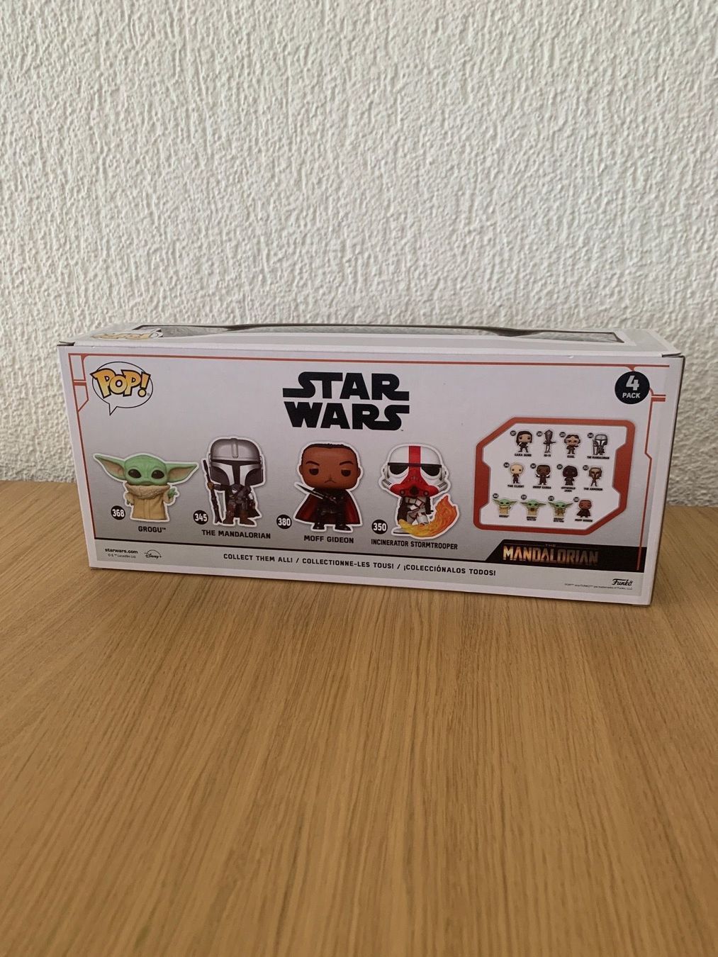 Funko Statuette: Funko Mandlalorian 4-pack – Nuovo e nell'imballaggio originale da Wettingen venduto da __mj81 4