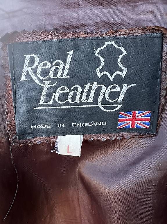 Giacche: Edle Lederjacke aus England – Usato da zürich venduto da marcaomm 3