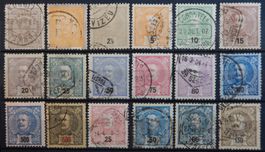 Portugal ex. Kat. 56-152 gest. 1882/1905
