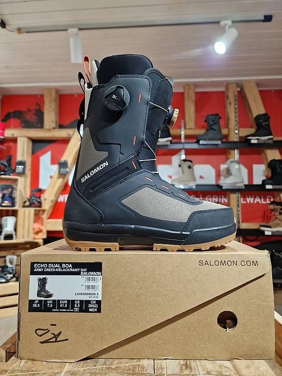 Chaussures hommes: SALOMON ECHO DUAL BOA SNOWBOARD BOOTS – D'occasion à Grindelwald par Backdoor_Shop
