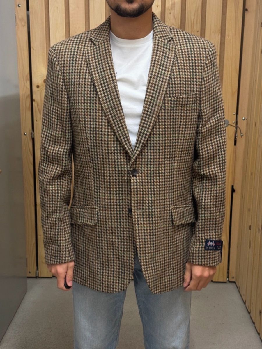 Giacche: Brook Taverner 100% Wolle Houndstooth Blazer Jacke – Nuovo (secondo la descrizione) da Rebstein venduto da noahhaug
