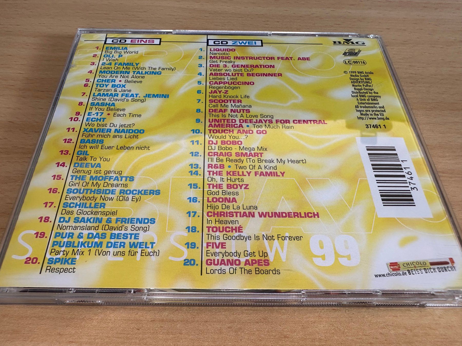 CD: Various – Bravo Supershow 99 - 2 CD – Usato da Rikon im Tösstal venduto da Alpenmutz 1