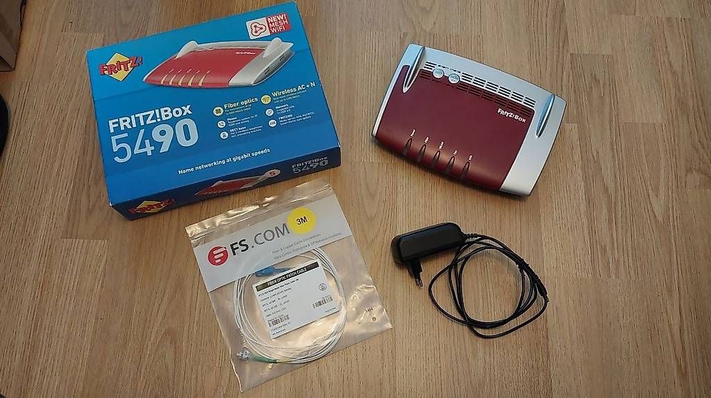FRITZ!Box 5490 Fiber - Glasfaser-Router (Gebraucht) in Gümligen für CHF ...