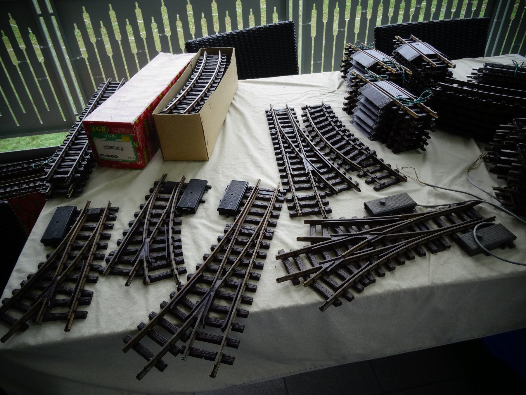 LGB Modellini di ferrovie: LGB Schienen Lot – Usato da Neerach venduto da jenny062 1