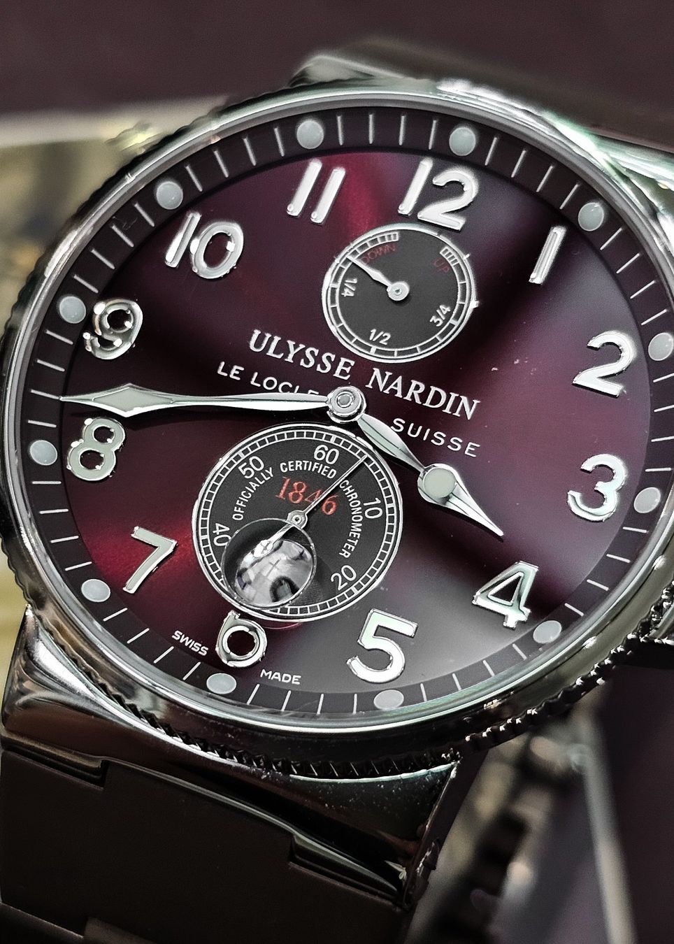 Ulysse Nardin Uhren: Ulysse Nardin Maxi Marine Chronometer, REF 263-66 + Box – Gebraucht aus Lugano von R.Riccardo 4
