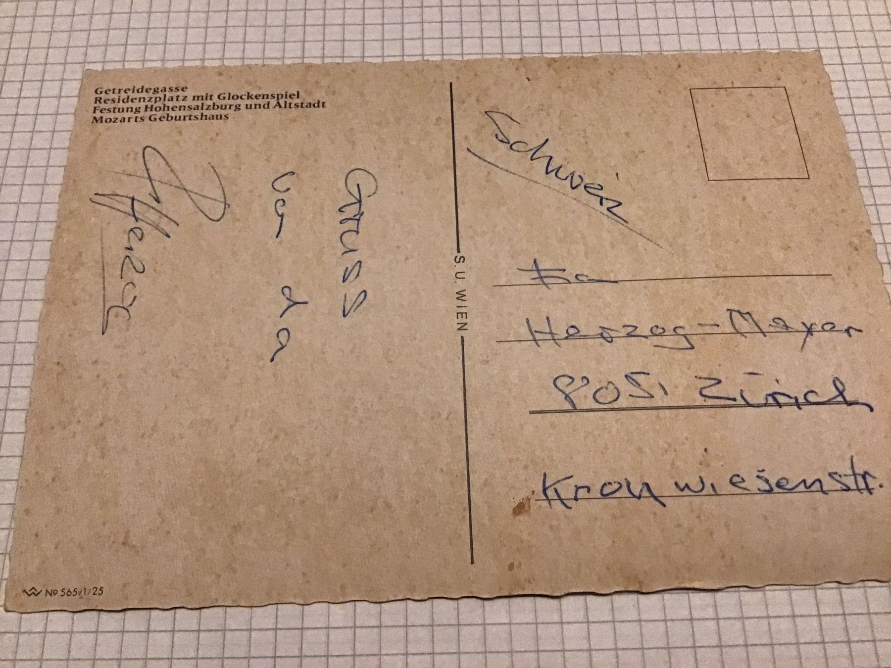 Cartes postales: 4 Postkarten von Salzburg – D'occasion à Scherzingen par Starseller62 2