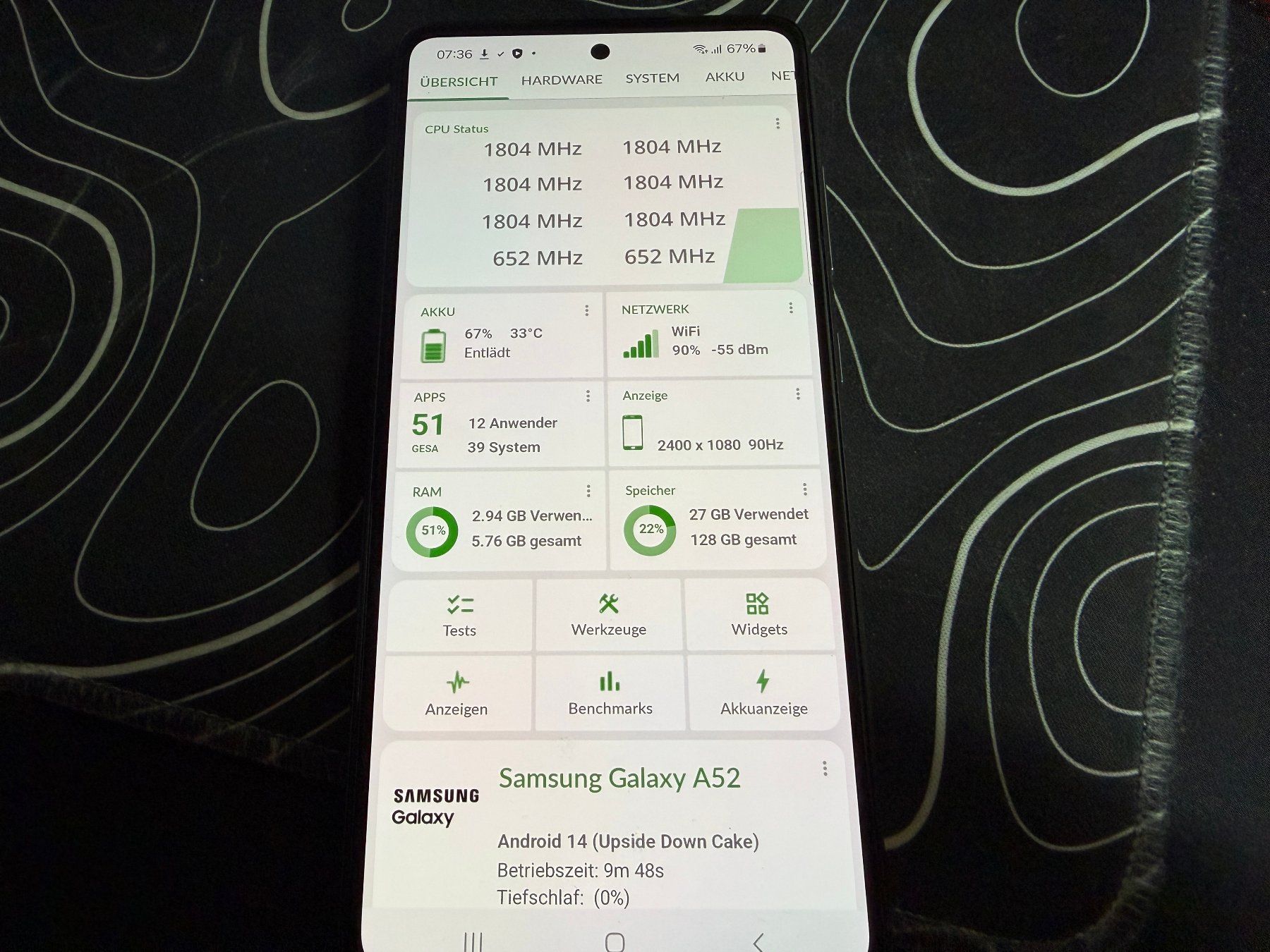 Samsung Handys / Smartphones: Samsung Galaxy A52 128Gb#99 – Gebraucht aus Au SG von bah_6f5w 6