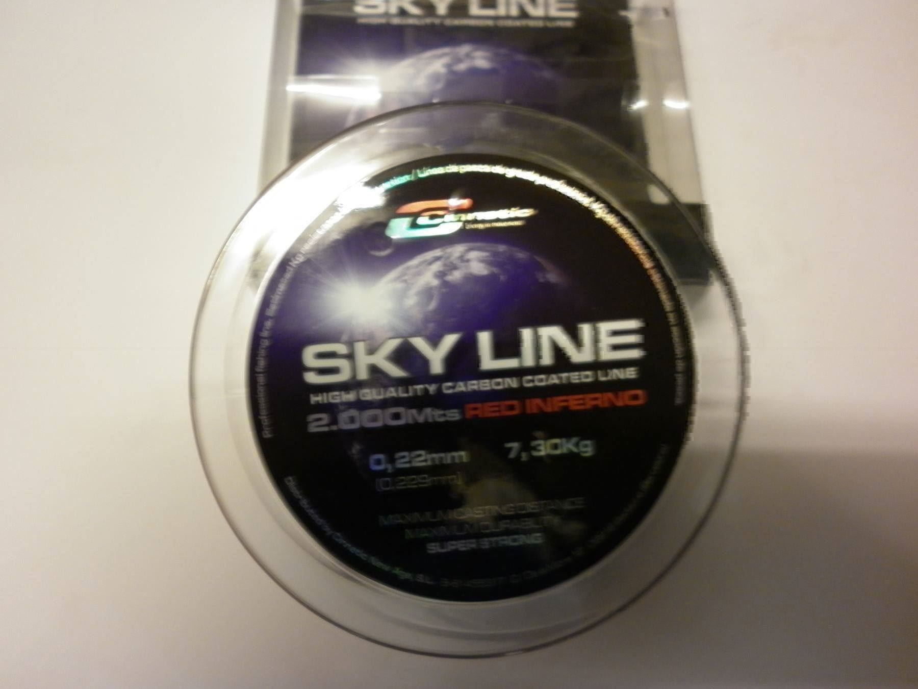 Fili: Sky Line Red Inferno 0.22 mm 2000 mètres – Nuovo e nell'imballaggio originale da Fribourg venduto da versus702