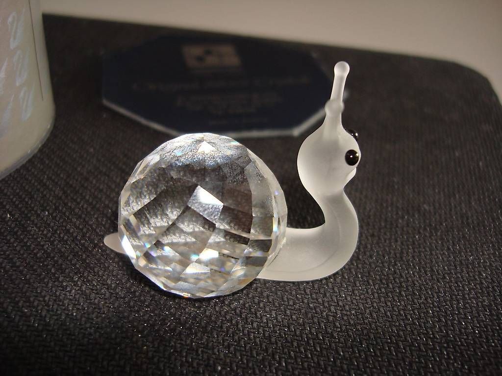 Swarovski Statuette: Swarovski Schnecke Snail 1986 – Nuovo (secondo la descrizione) da zeihen venduto da Racer-71 3