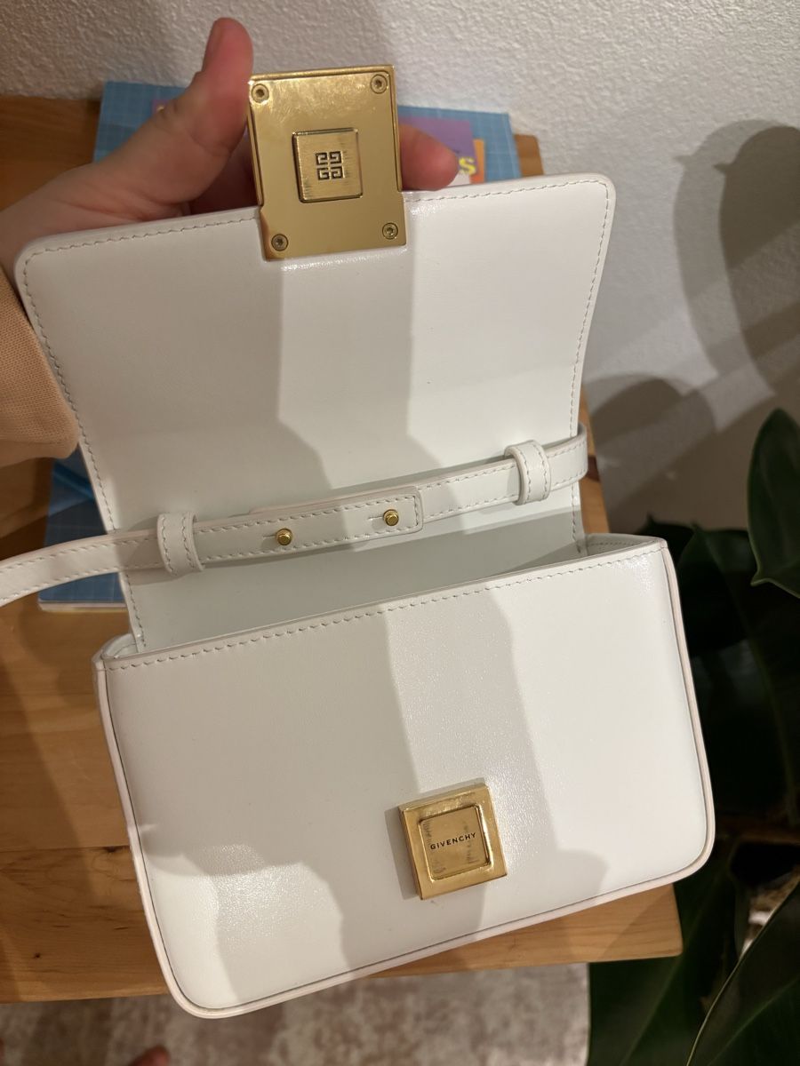 Givenchy Borse da donna: Givenchy 4G Box Bag - White Leather – Usato da Dübendorf venduto da Tony321 8