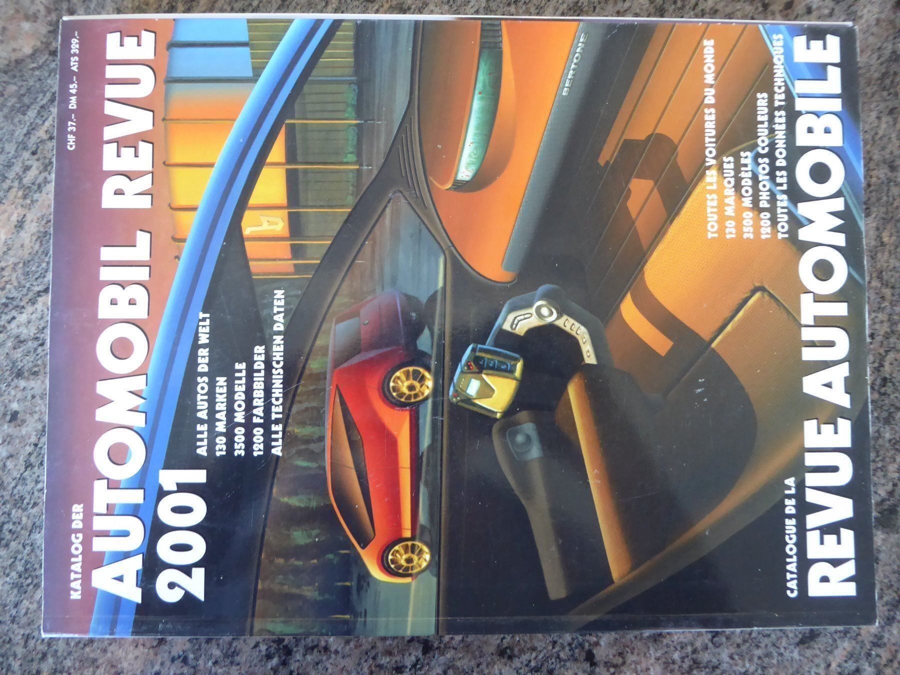 Riviste & Magazine: AUTOMOBIL REVUE KATALOG 2 0 0 1 – Usato da Wilen b. Wil venduto da Rasti2