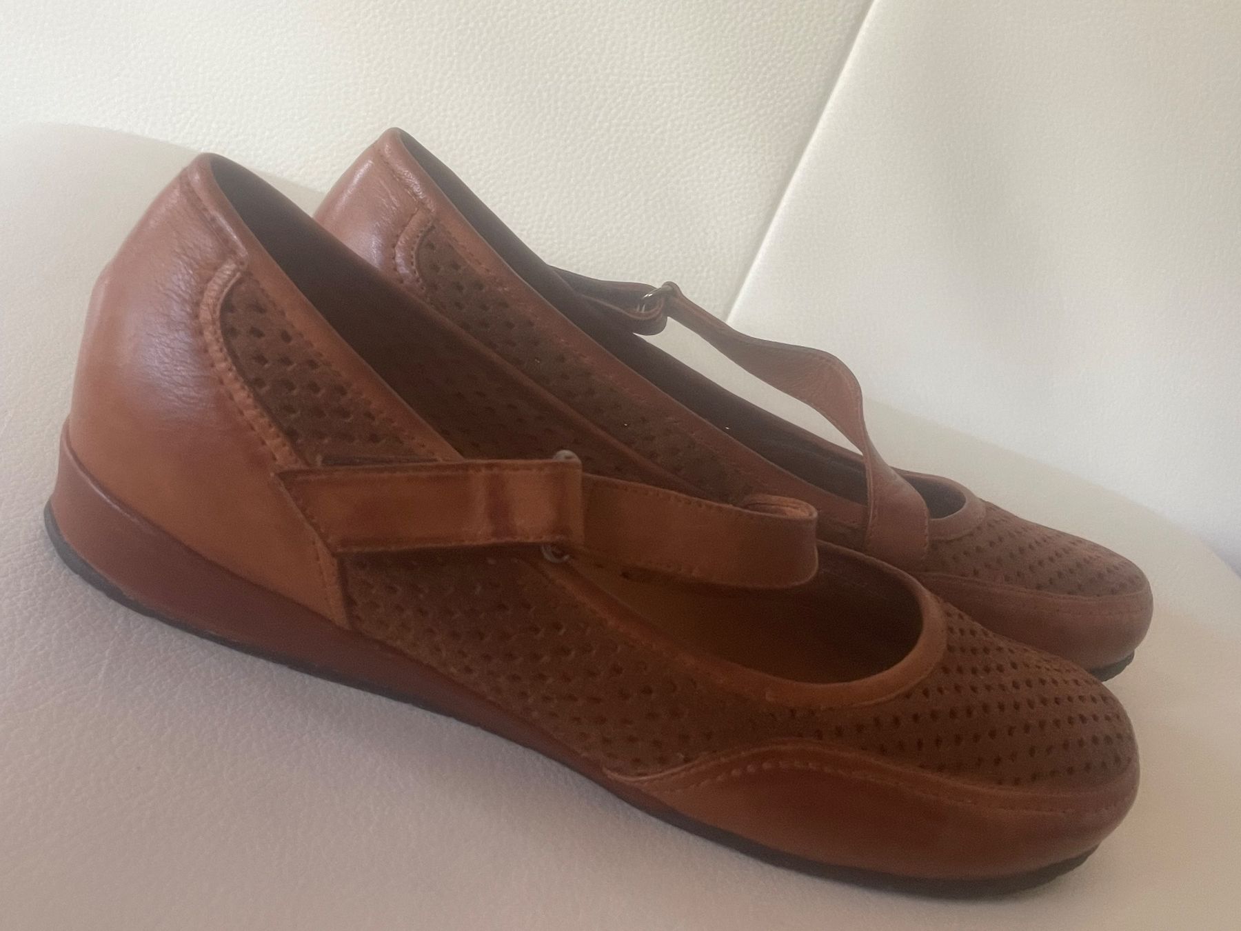 Scarpe da donna: Stanbul Ballerina Leder braun 38 – Nuovo (secondo la descrizione) da Dietikon venduto da Nieselchen 4