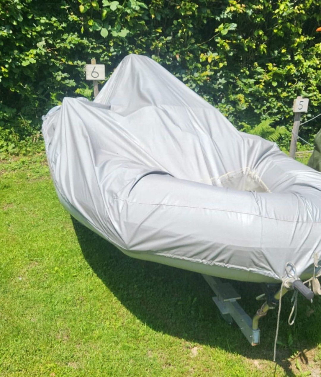 Barche: Schlauchboot 8 PS mit Motor und Anhänger – Usato da Zuzwil SG venduto da speedfire75