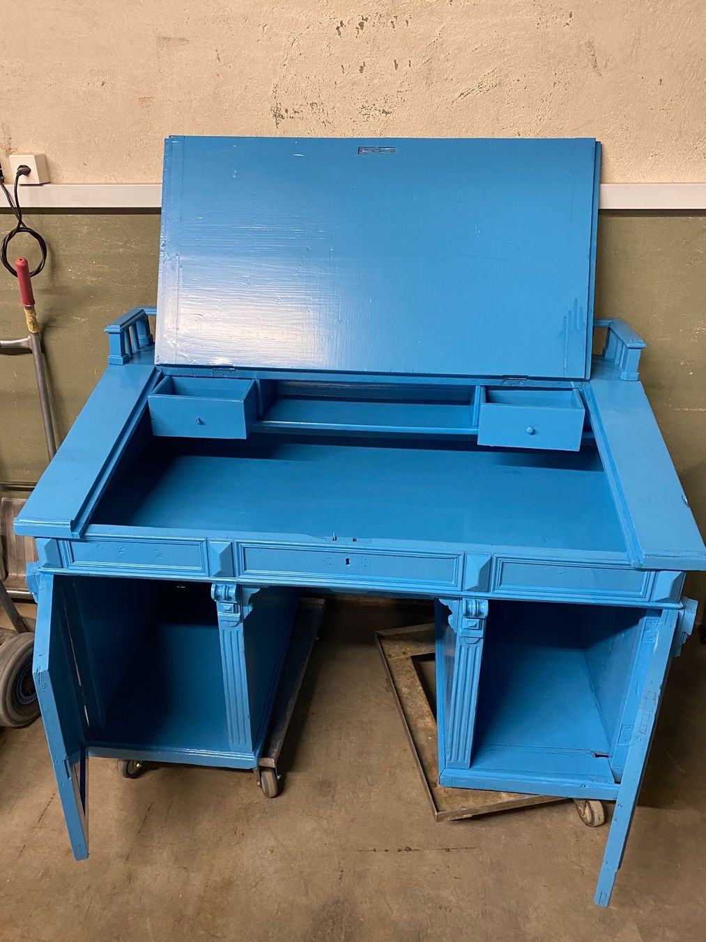 Bureaux: Sekretär Jugendstil hellblau – D'occasion à Hindelbank par brm_72zv 1