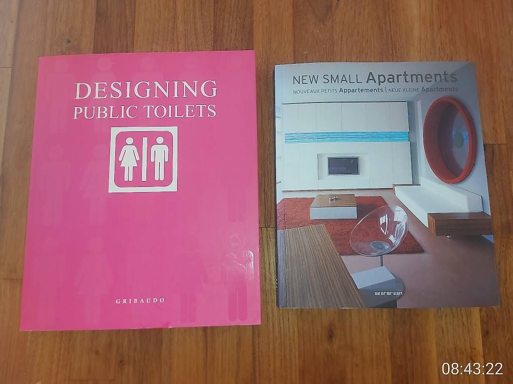 Libri: Designing Public Toilets - New Small Apartments – Usato da Bäch SZ venduto da Retroandy