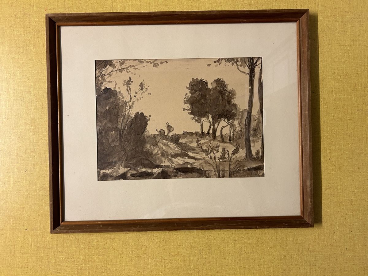 Dipinti: Original Gemälde Landschaft, Monogrammiert Rm-Rudolf Müller – Usato da Lanzenhäusern venduto da vic63