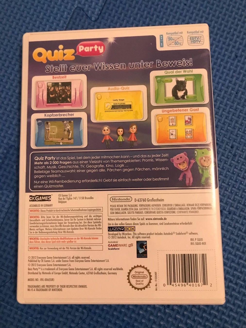 Nintendo Giochi: Quiz Party Nintendo Wii – Usato da Gossau SG venduto da schlitzerdemon 2