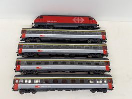 SBB Eurocity Personenzug Roco AC / RE 460