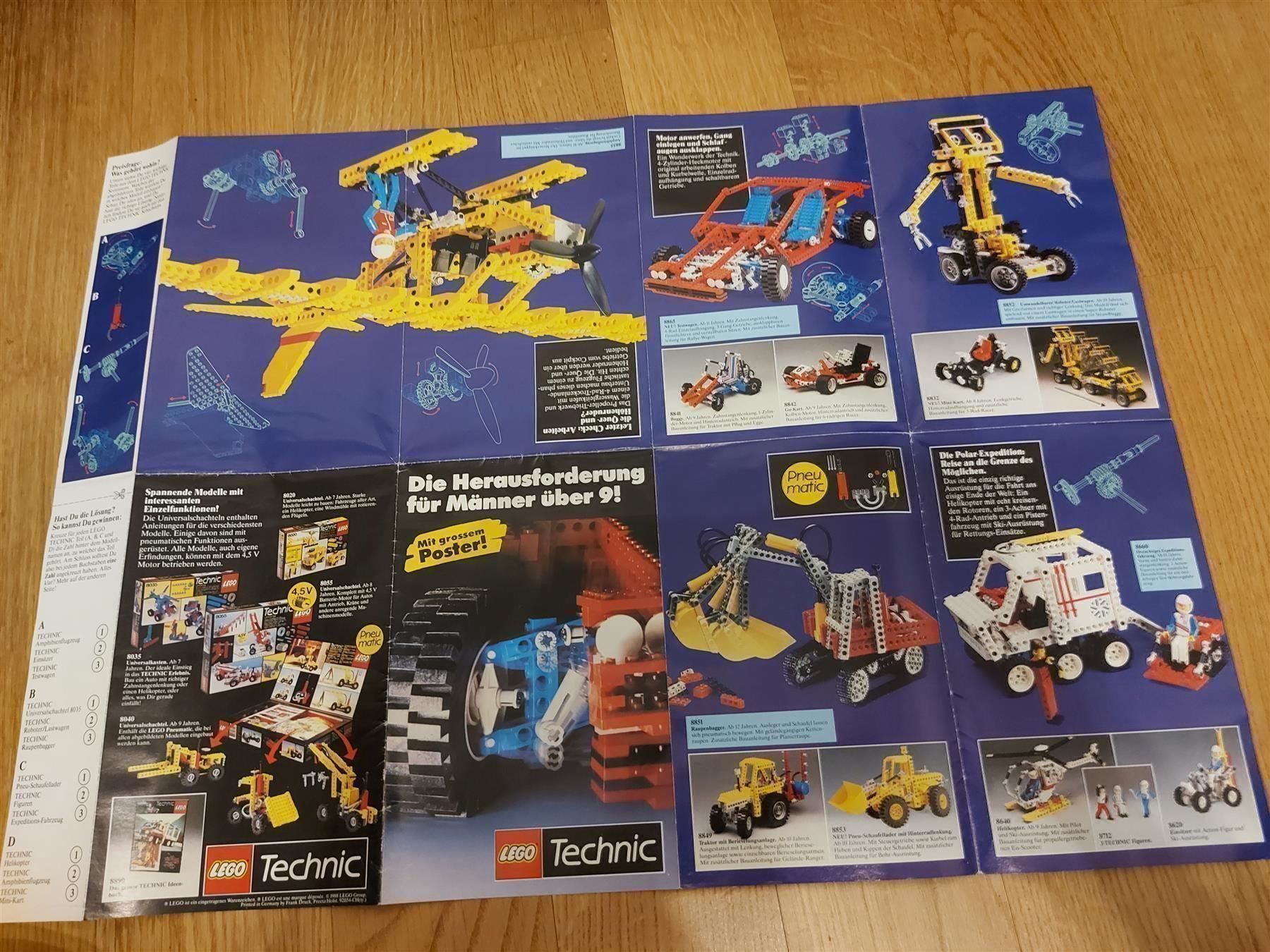 Foto & Immagini: Lego 8865 nur Poster – Usato da Aarau venduto da Kaesekuchen2000 3