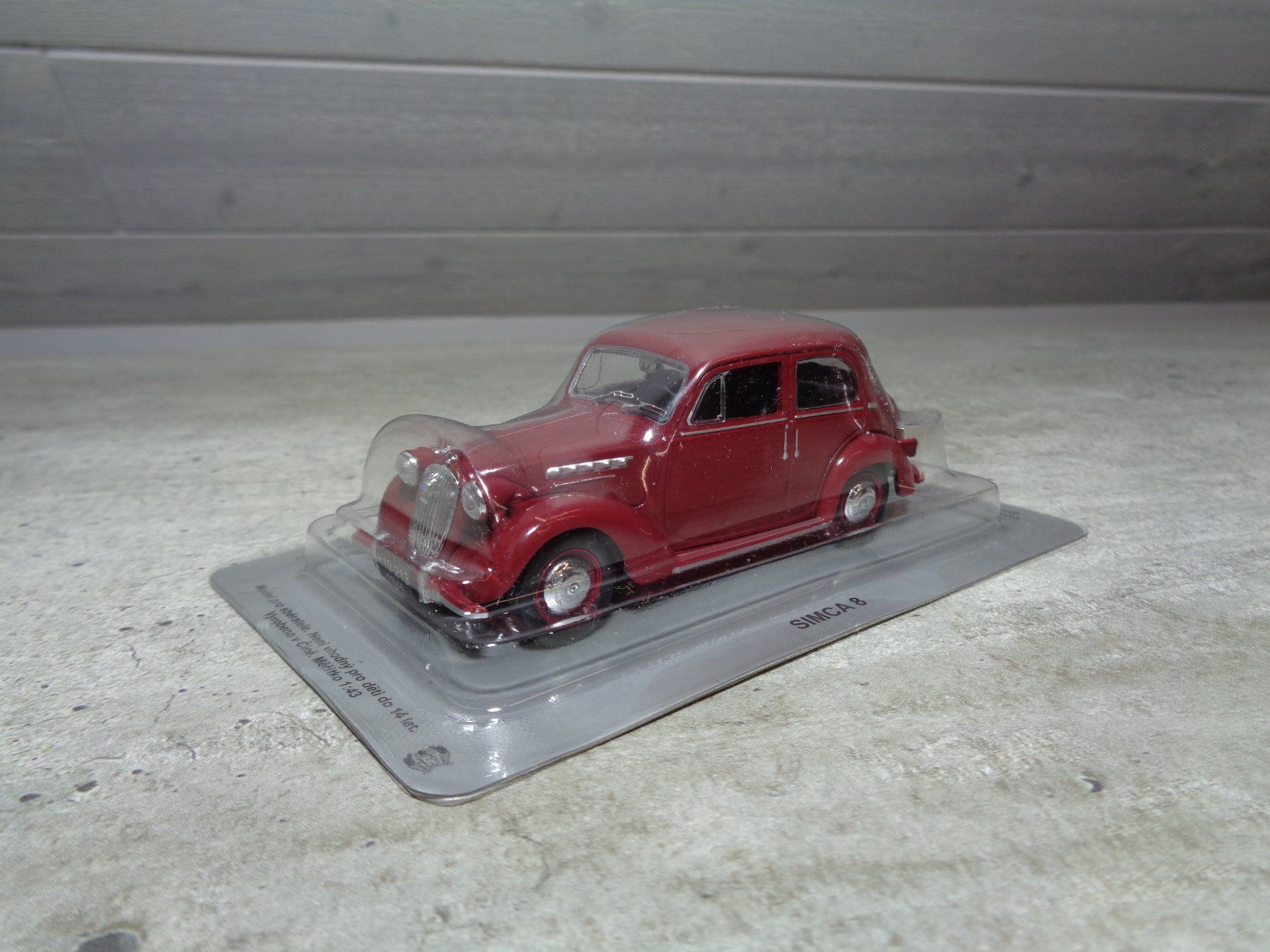 Simca Modellini d'auto: Ist 1:43 Classic Car Simca 8 – Nuovo e nell'imballaggio originale da Reconvilier venduto da rallycar
